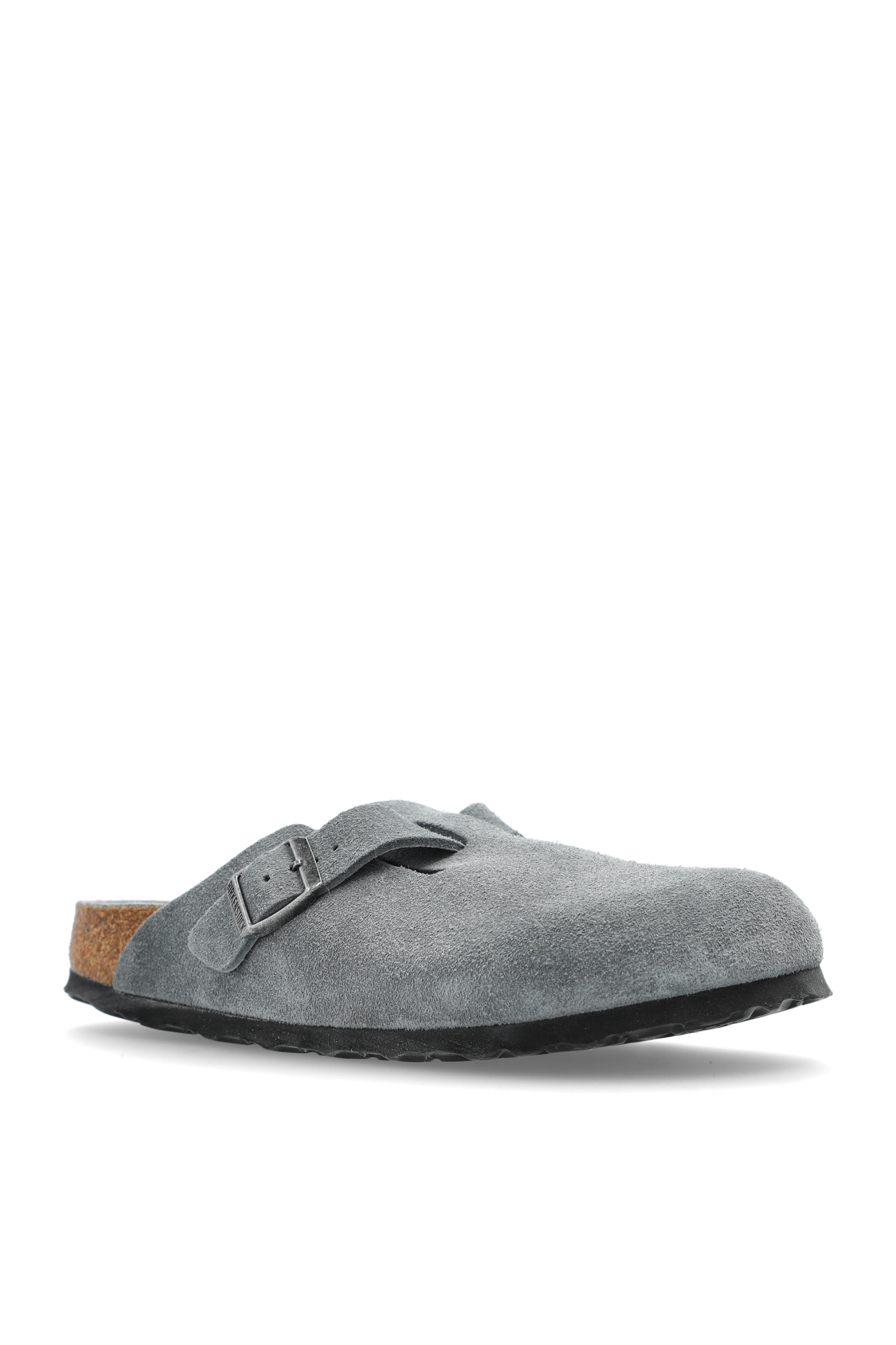 靴 BIRKENSTOCK BEAMS Boston BS 42 Birkenstock Boston Dotted New Beige Suede